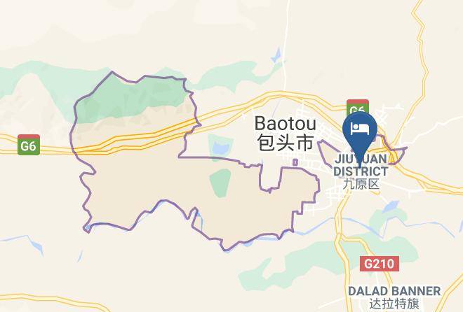Baotou - Jiujun Hotel Maps