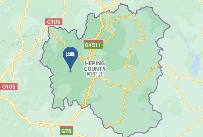 Jiulianshan Hot Spring Resort Map