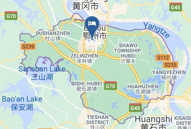 Ezhou - Jiulong Hotel Maps
