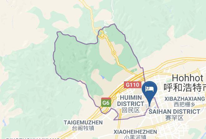 Hohhot - Jiupeng Hotel Maps