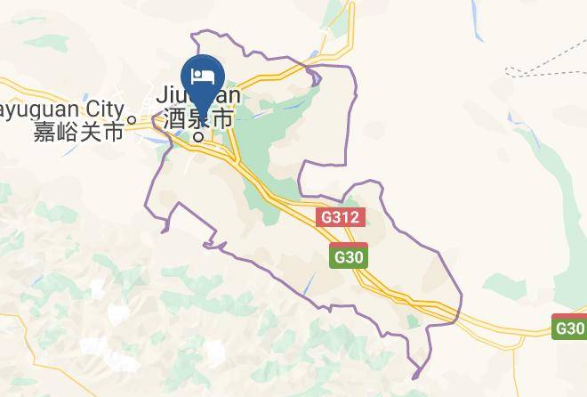 Jiuquan - Jiuquan Oriental International Hotel Maps