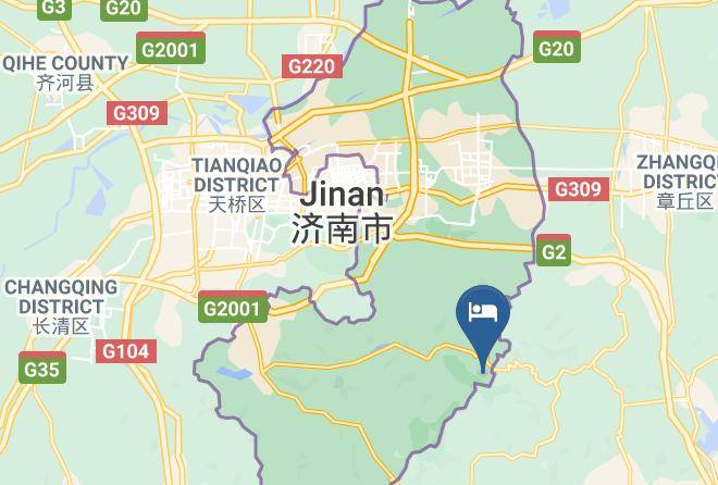 Ji Nan - Jiurushan Hongyanrong Wooden Barrel Hotel Maps