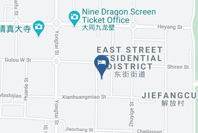 Datong - Jiushe Hotel Maps