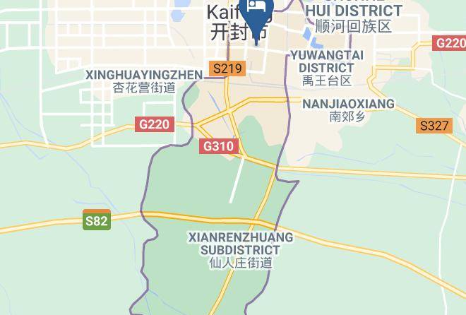 Kaifeng - Jiushui Hotel Maps