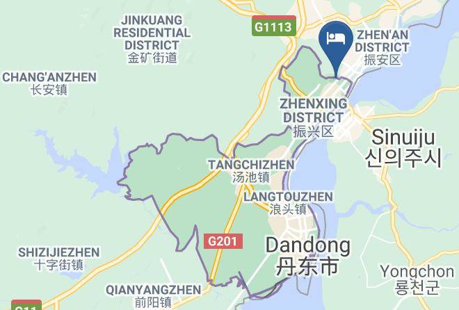 Dandong - Jiushuixia Business Hotel Maps