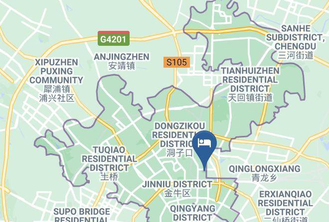 Chengdu - Jiuyi Business Hotel Maps