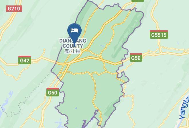 Dianjiang County - Jiuyuan Commercial Hotel Maps
