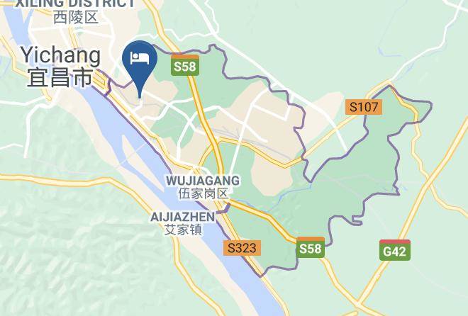 Yichang - Jiuzhou Fangyuan Hotel Maps