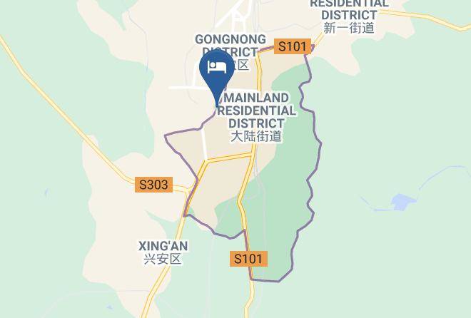 Hegang - Jiuzhou Hotel Maps
