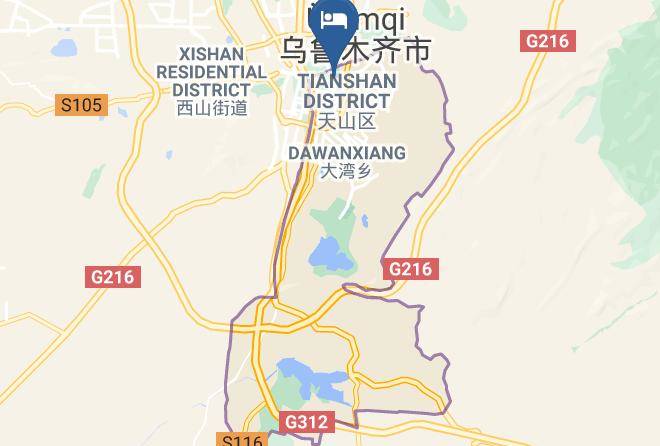 Urumqi - Jiuzhou Hotel Maps