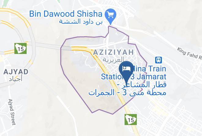 Jiwar Al Bayt Hotel Map