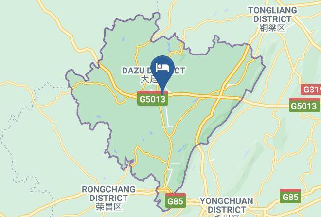 Dazu District - Jixi Zhuangyuan Hotel Maps
