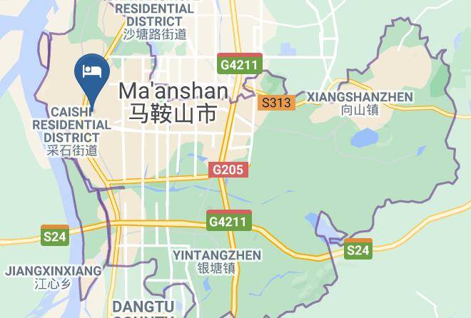 Maanshan - Jixian Business Hotel Maps