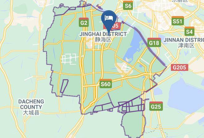 Jinghai District - Jixian Rui Lan Express Hotel Maps
