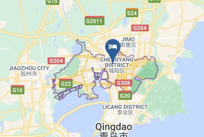 Qingdao - Jixiang Jiayi Garden Hotel Maps