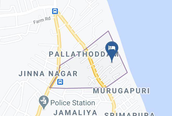 Trincomalee - Jkab Beach Resort Maps