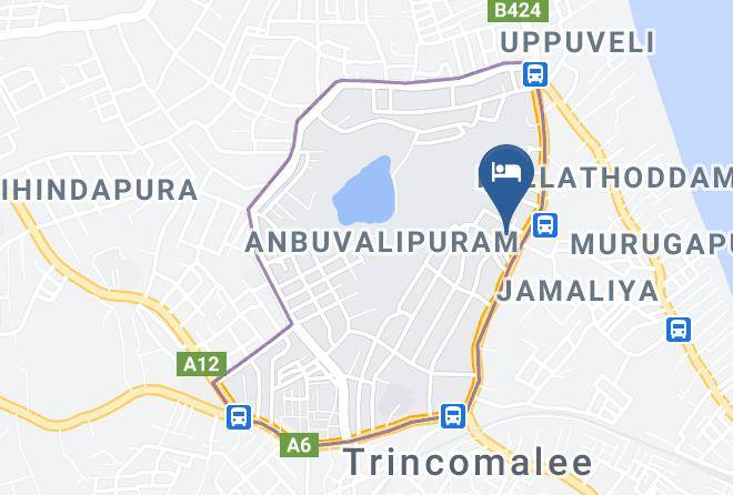Trincomalee - Jkab Park Hotel Maps