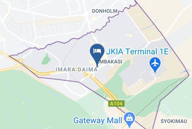 Nairobi - Jkia Airport Hotel Maps