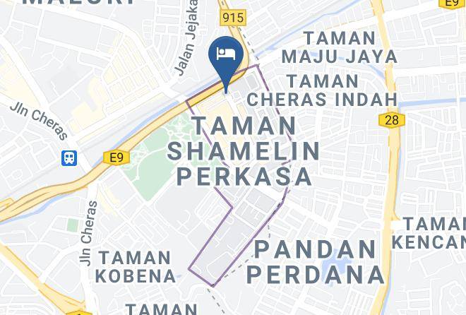 Jlf Holdings Sdn Bhd Uptown Hotel Map