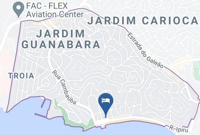 Rio De Janeiro Jardim Guanabara - Joalo's Hotel Maps