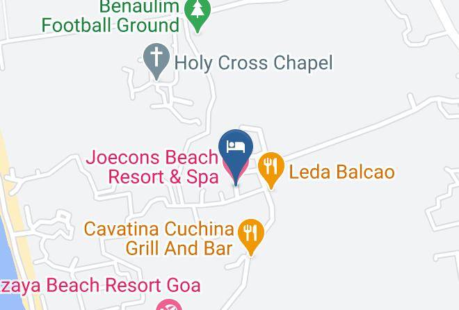 Salcete - Fortune Resort Benaulim Goa Maps