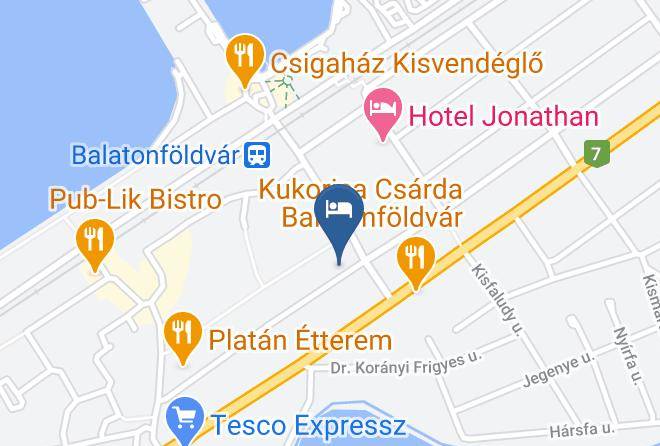 Balatonfoldvar - Jogar Training Center And Hotel Maps