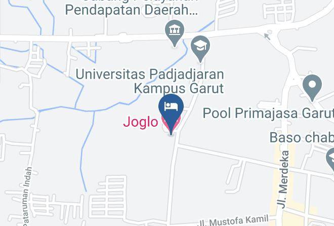 Garut Regency - Joglo Hotel Maps