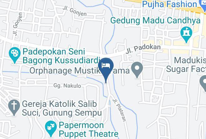 Bantul Regency - Joglo Mandapa Boutique Hotel & Resto Maps
