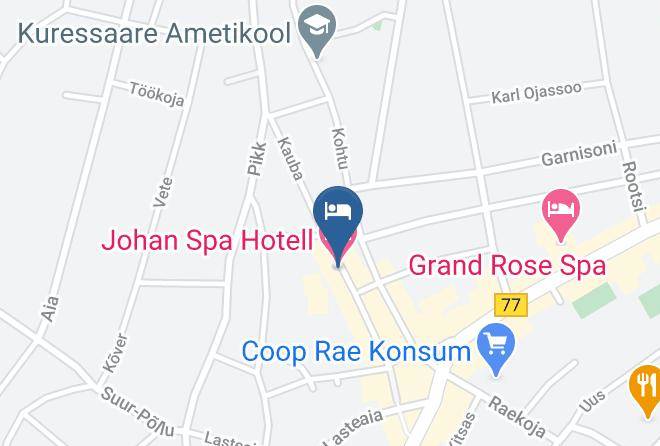 Saaremaa Vald - Johan Spa Hotell Maps