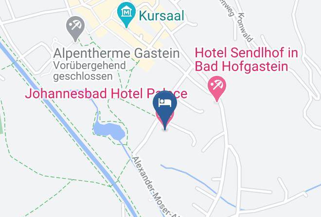 Sankt Johann Im Pongau - Johannesbad Hotel Palace Maps