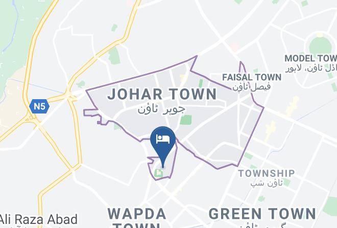 Islamabad - Johar View Hotel Maps