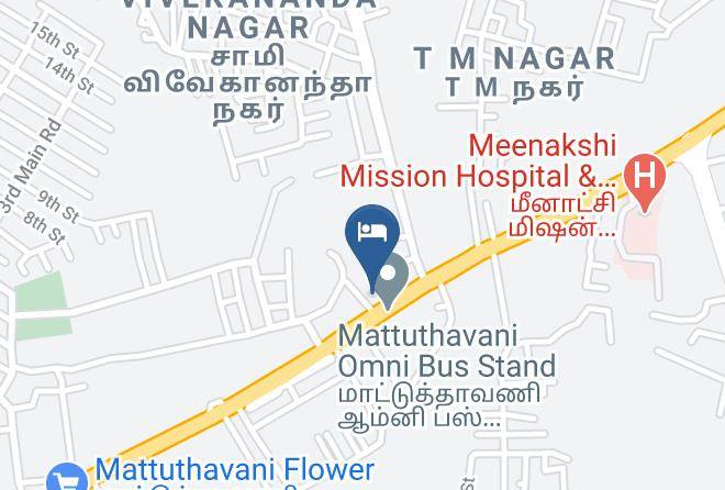 Madurai - John's Hotel Maps