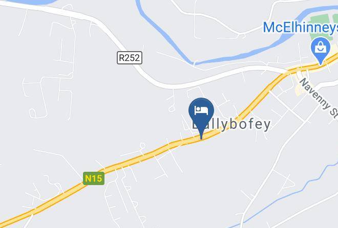 Sessiagh O Neill - Johnny B's Bed And Breakfast Maps
