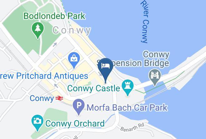 Conwy - Johnny Dough's At The Bridge Maps
