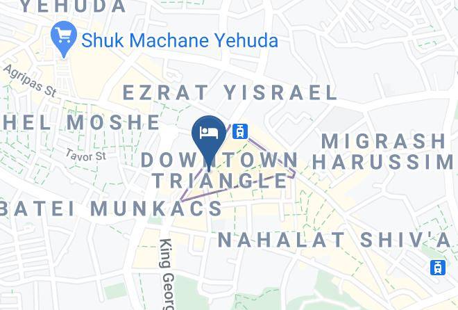 Jerusalem - Johnny Hotel Maps