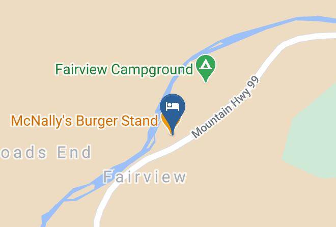 Tulare - Johnny Mcnally's Fairview Lodge Restaurant Maps