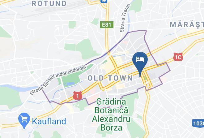 Cluj Napoca - Johnny Residence Maps