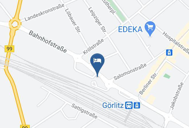 Gorlitz - Johnny's Pension Maps