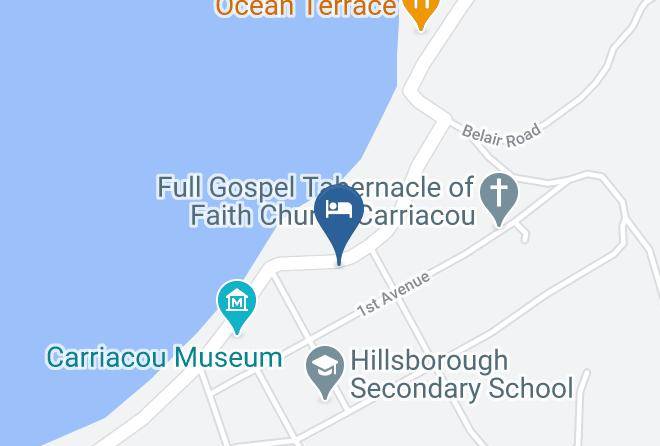 Carriacou - Johns Unique Resort Maps
