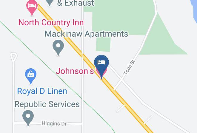 Cheboygan County - Johnson's Motel Maps