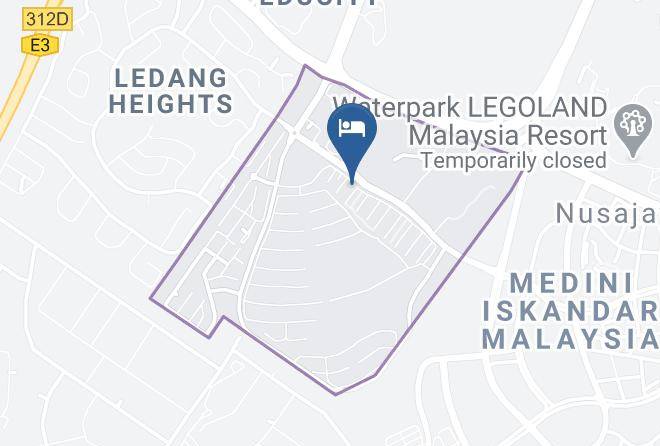 Johor Bahru - Johor Homestay East Ledang Maps
