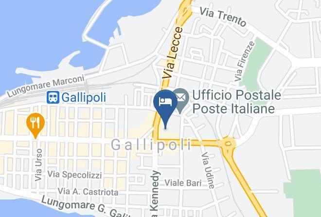 Lecce - Joli Park Hotel Gallipoli Caroli Hotels Maps