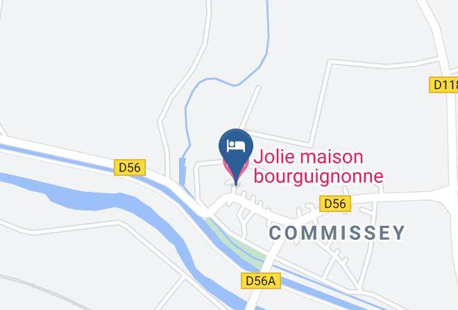 Yonne - Jolie Maison Bourguignonne Maps