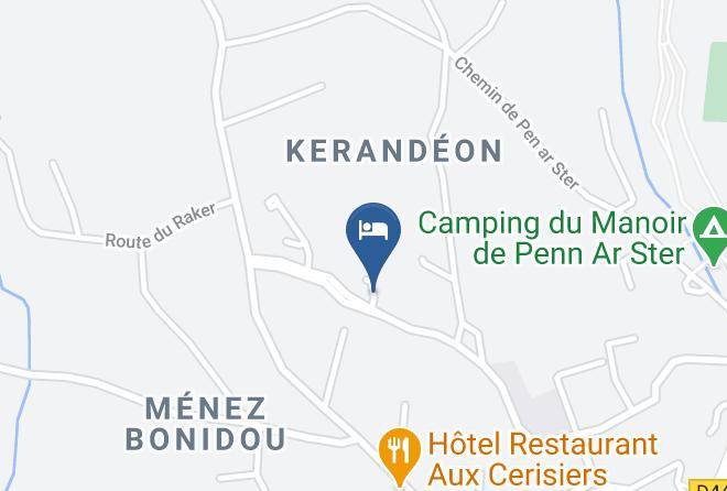 Finistere - Jolie Maison Pres De La Mer Au Calme Maps