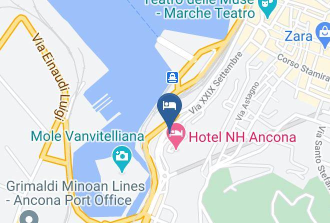 Ancona - Jolly Hotel Ancona Maps