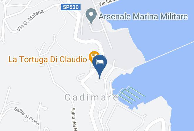 La Spezia - Jolly Roger Affittacamere Maps