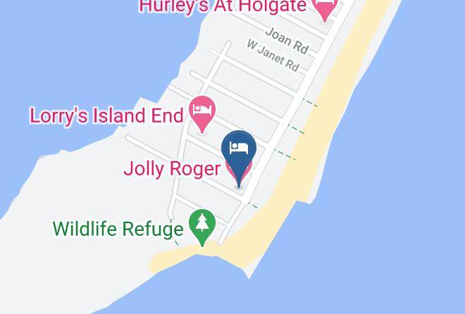 Ocean - Jolly Roger Motel Maps