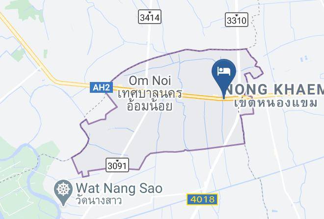 Amphoe Krathum Baen - Jolly Suites And Spa Petkasem Maps