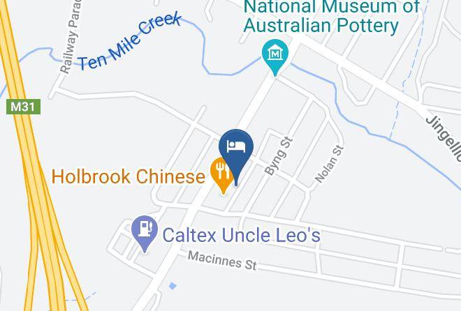 Greater Hume Shire - Jolly Swagman Motor Inn Maps