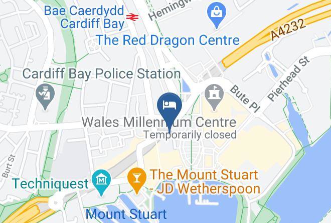 Cardiff - Jolyons Boutique Hotel Maps